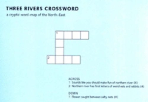 Three Rivers Crossword: A Cryptic Word-Map of the North East (Bookscapes) (9780954683191) by Alec Finlay; Sandy Balfour