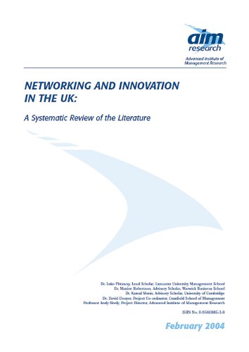 Imagen de archivo de Networking and Innovation in the UK: A Systematic Review of the Literature a la venta por Cambridge Rare Books