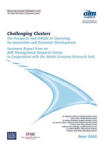 Imagen de archivo de Challenging Clusters: The Prospects and Pitfalls of Clustering for Innovation and Economic Development (Academic White Paper) a la venta por Phatpocket Limited