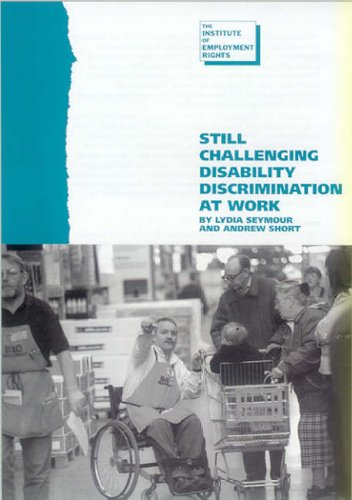 Stock image for Still Challenging Disability Discrimination at Work for sale by Phatpocket Limited