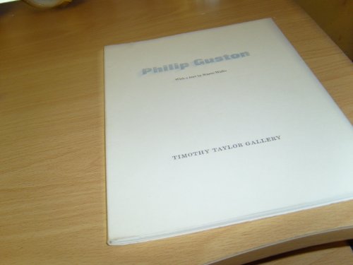 Stock image for Philip Guston for sale by Black Cat Books