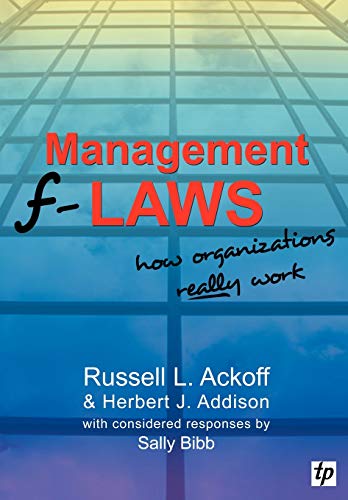 Imagen de archivo de Management F-Laws a la venta por Better World Books