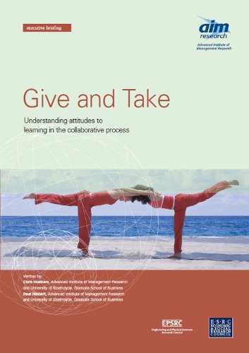 Imagen de archivo de Give and Take : Understanding Attitudes to Learnin a la venta por Phatpocket Limited