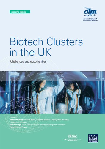 Beispielbild fr Biotech Clusters in the UK: Challenges and Opportu zum Verkauf von Phatpocket Limited