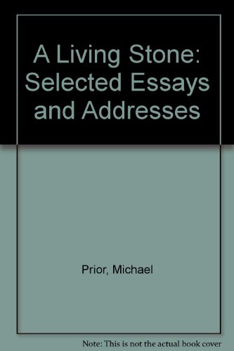 9780955208805: A Living Stone: Selected Essays and Addresses