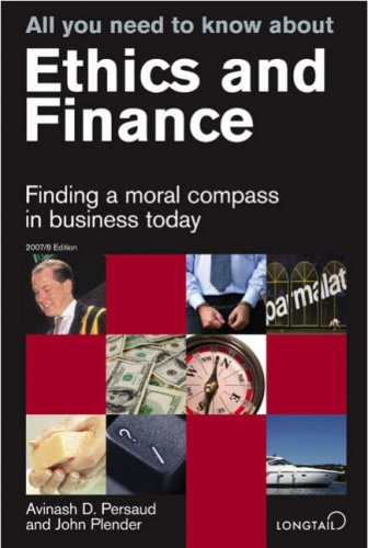 Beispielbild fr All You Need to know About Ethics and Finance (All You Need to Know Guides) zum Verkauf von WorldofBooks