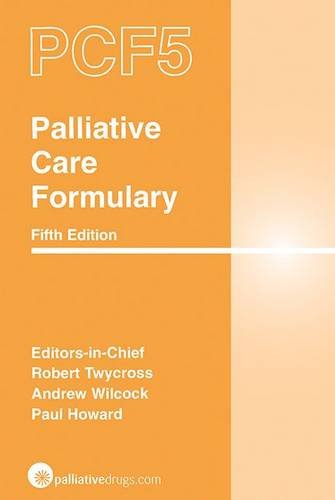 Stock image for Palliative Care Formulary (PCF5) for sale by AwesomeBooks