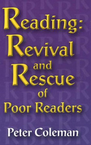 Beispielbild fr Reading: Revival and Rescue of Poor Readers zum Verkauf von AwesomeBooks