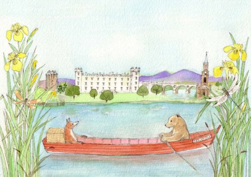 Stock image for Bear in a Boat in the Borders for sale by WorldofBooks