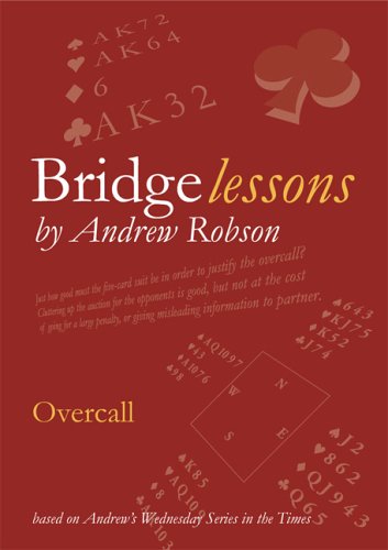 Beispielbild fr Overcall (Bridge Lessons) zum Verkauf von WorldofBooks