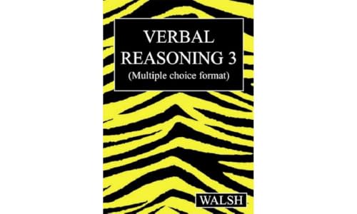 Imagen de archivo de Verbal Reasoning 3. Papers 9-12 (Multiple Choice Format) a la venta por Blackwell's