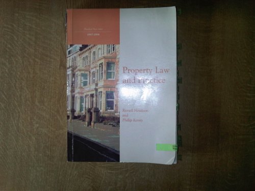 Property Law and Practice (9780955328633) by Unknown Author
