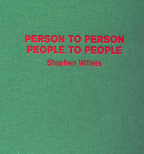 Stock image for Person to Person , People to People for sale by Wildside Books