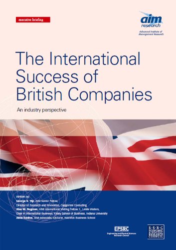 Beispielbild fr The International Success of British Companies: An industry perspective (Executive Briefing) zum Verkauf von Phatpocket Limited