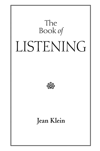 Imagen de archivo de The Book of Listening a la venta por Dream Books Co.