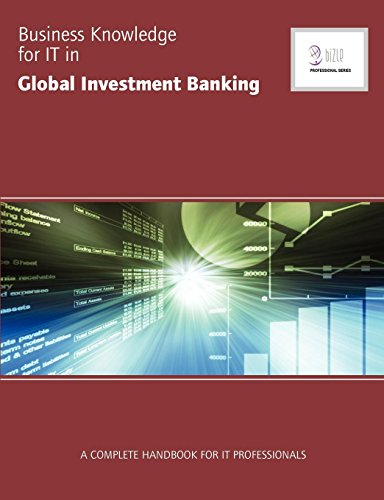 Beispielbild fr Business Knowledge for It in Global Investment Banking (Bizle Professional) zum Verkauf von dsmbooks