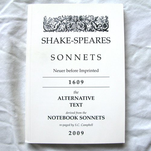 9780955419317: Shakespeare's Sonnets: The Alternative Text