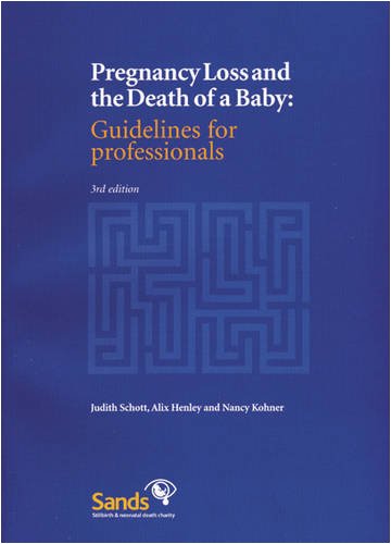 Beispielbild fr Pregnancy Loss and the Death of a Baby: Guidelines for Professionals 3rd Edition zum Verkauf von WorldofBooks