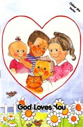 Beispielbild fr GOD LOVES YOU, children's colouring book zum Verkauf von GreatBookPrices