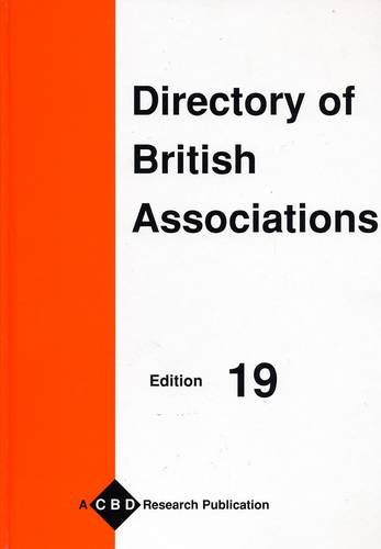 Stock image for Directory of British Associations: And Associations in Ireland (Directory of British Associations & Associations in Ireland) for sale by WorldofBooks