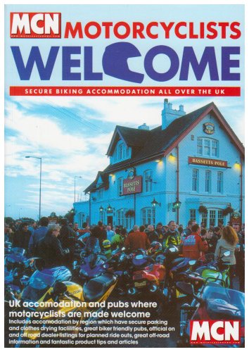 Beispielbild fr MCN" Motorcyclists Welcome Guide zum Verkauf von Reuseabook