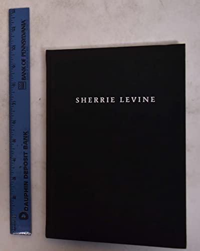 Stock image for Sherrie Levine for sale by Colin Martin Books