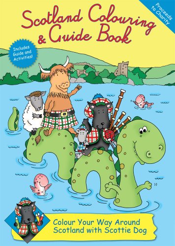 Stock image for Scotland Colouring & Guide Book for sale by WorldofBooks