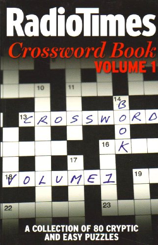 Beispielbild fr "Radio Times" Crossword Book: v. 1 zum Verkauf von WorldofBooks
