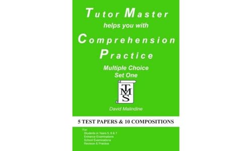 Beispielbild fr Tutor Master Helps You with Comprehension Practice: Multiple Choice Set One zum Verkauf von Monster Bookshop