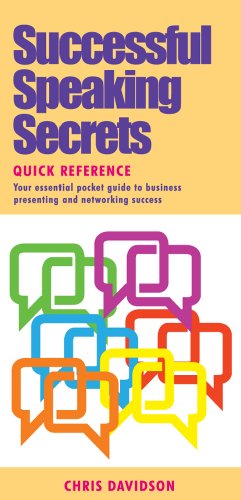 9780955604126: Successful Speaking Secrets Quick Reference: Your Essential Pocket Guide to Business Presenting and Networking Success