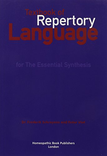 9780955715112: Textbook of Repertory Language: For Essential Synthesis