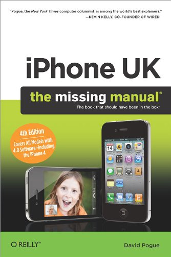 Stock image for IPHONE UK: THE MISSING MANUAL. for sale by Cambridge Rare Books