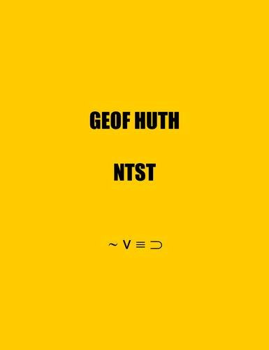 Stock image for NTST: THE COLLECTED PWOERMDS OF GEOF HUTH. for sale by Burwood Books