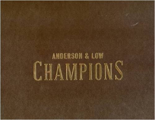 Imagen de archivo de Anderson & Low - Champions a la venta por Art Data