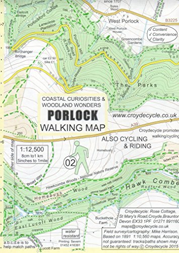 Porlock Walking Map (9780955900501) by [???]