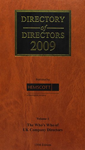 9780956007735: Director of Directors