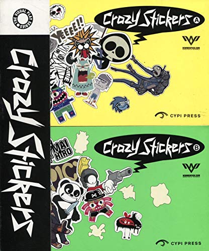 9780956045379: Crazy Stickers: A et B.