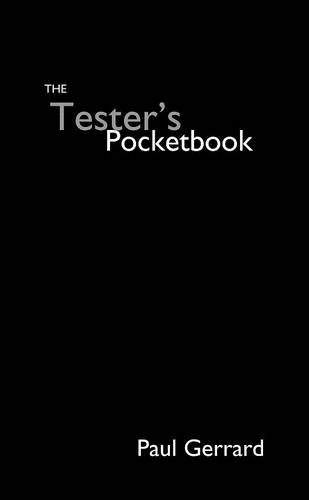The Tester's Pocketbook (9780956196200) by Paul Gerrard