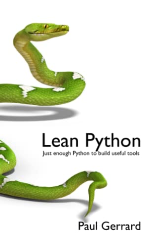Imagen de archivo de Lean Python a la venta por Revaluation Books