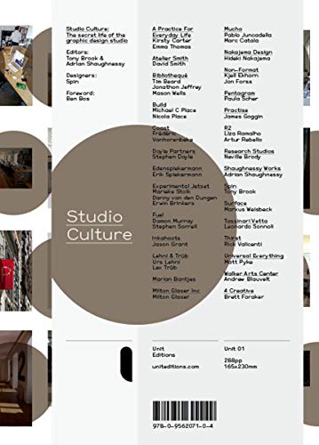 Beispielbild fr Studio Culture: The Secret Life of the Graphic Design Studio zum Verkauf von WorldofBooks