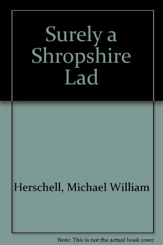 Stock image for Surely a Shropshire Lad for sale by AwesomeBooks