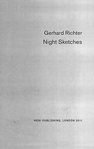 Imagen de archivo de Night Sketches [Hardcover] [Oct 27, 2011] Richter, Gerhard a la venta por Book Trader Cafe, LLC