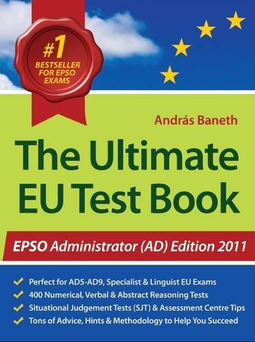 Imagen de archivo de ULTIMATE EU TEST BOOK 2011 ADMIN (AD) (Ultimate EU Test Book Administrator) a la venta por WorldofBooks