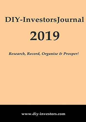 Imagen de archivo de DIYInvestors 2019 Journal Research, Record, Organise Prosper a la venta por PBShop.store US