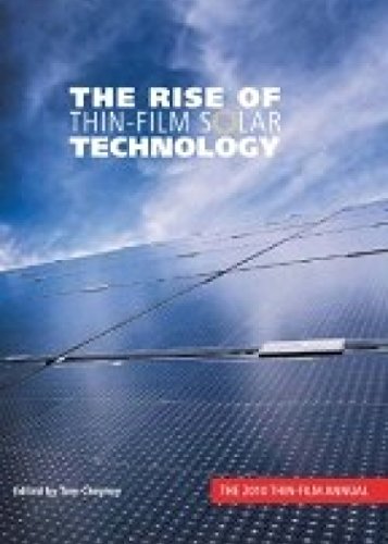 9780956533104: The Rise of Thin-film Solar Technology: The 2010 Thin-film Annual