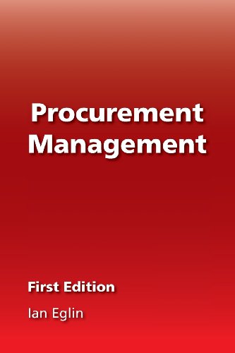 9780956602244: Procurement Management