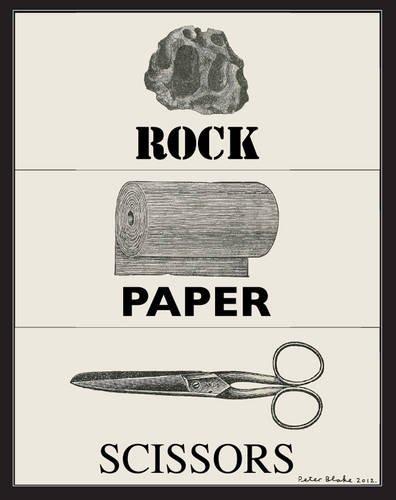 Stock image for Peter Blake: Rock, Paper, Scissors for sale by PsychoBabel & Skoob Books