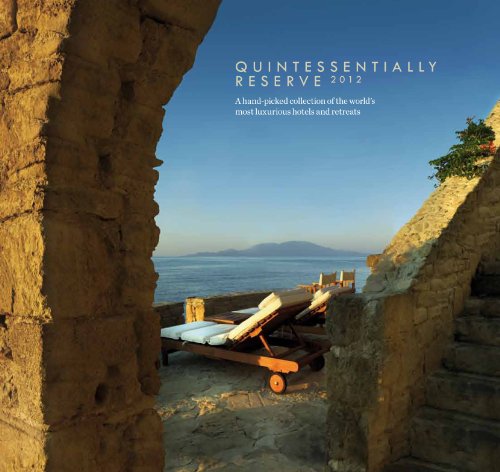 Stock image for Quintessentially Reserve 2012 for sale by GoldBooks