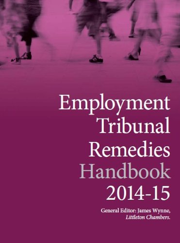 Beispielbild fr Employment Tribunal Remedies Handbook zum Verkauf von WeBuyBooks