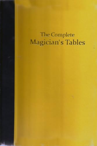 9780956828590: The Complete Magicians Tables: Limited Leather Edition